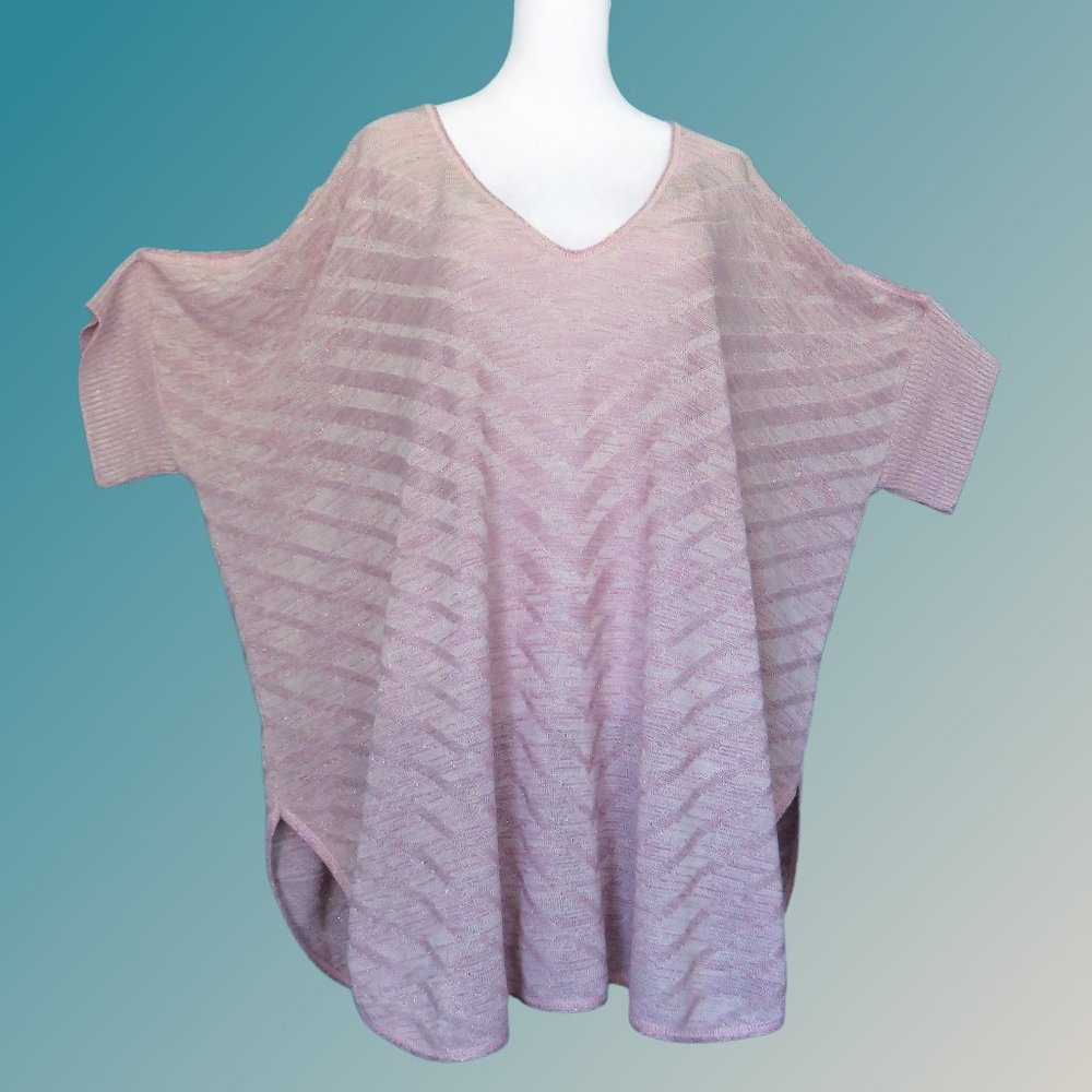 Rose Pink Cold Shoulder Sweater XXL.....726